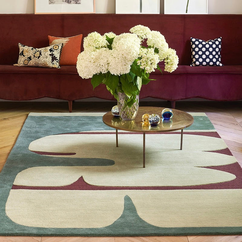 Fusion Hand Tufted Wool Designer Carpet