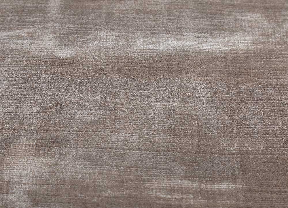 Handwoven Classic Gray Wool / Viscose Rug