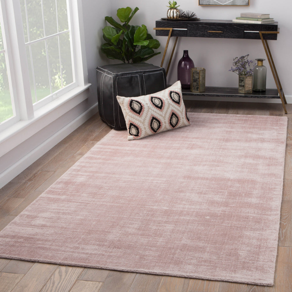 Handwoven Lotus Luxury Wool / Viscose Rug