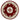 Royal Red Circle Round Rug