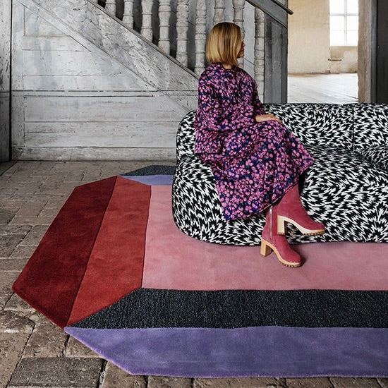 Agile Hand Tufted Wool Designer Carpet