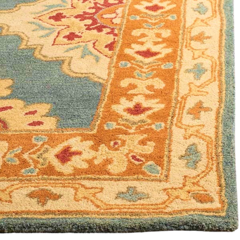 Multicolor Traditional Hand Tufted Woolen Rug