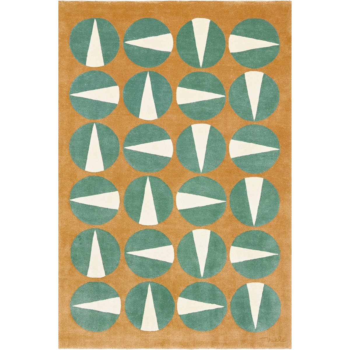 Rhythm Hand Tufted Wool Designer Carpet