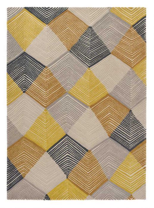 Multicolour Hand Tufted Woollen Rug