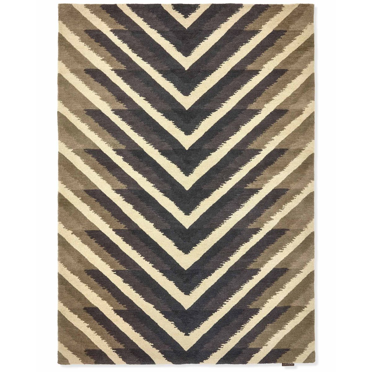 Arrow Hand Tufted Wool Designer Carpet