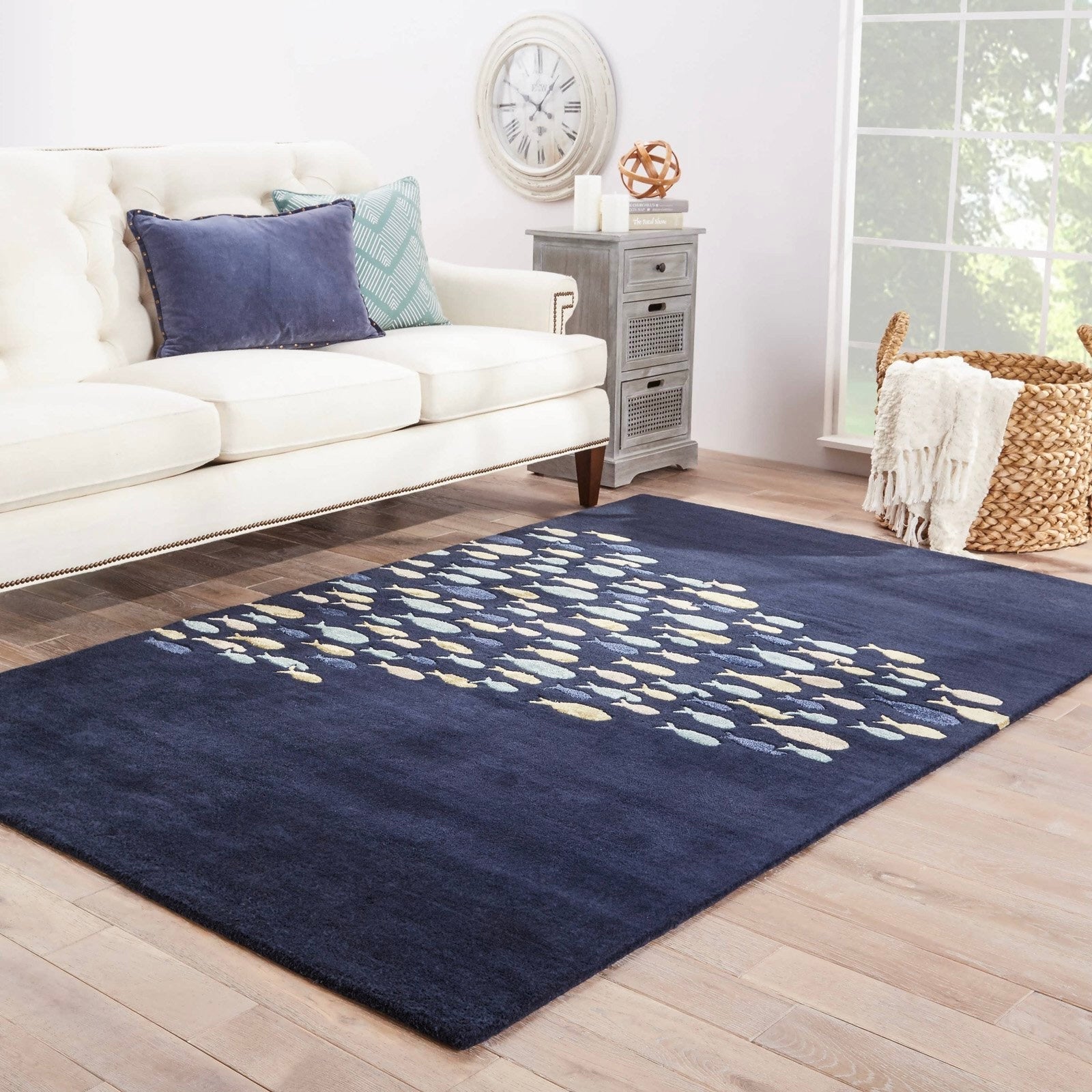 Shoal Hand Tufted Wool Designer Carpet