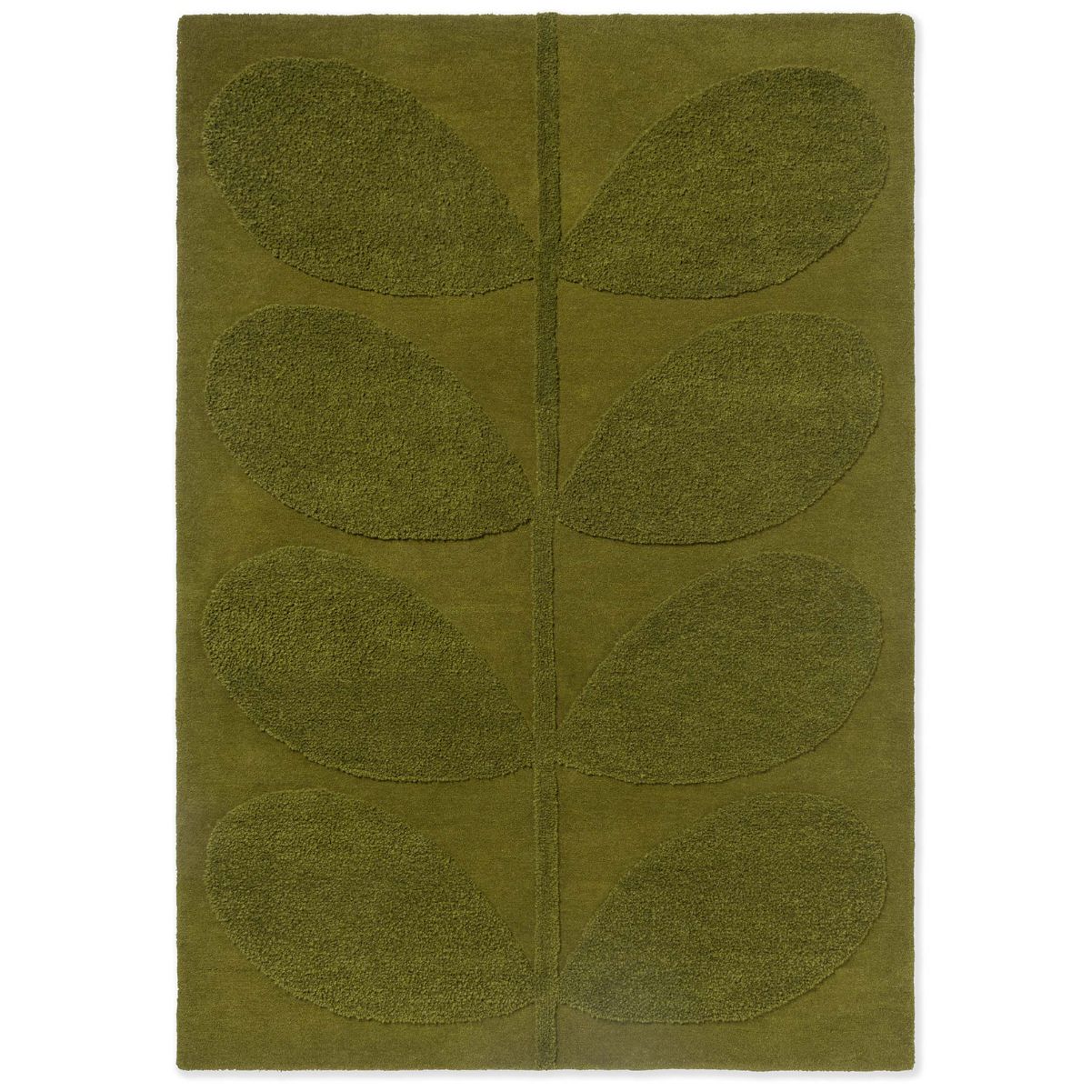 Tropical Hand Tufted Wool Designer Carpet