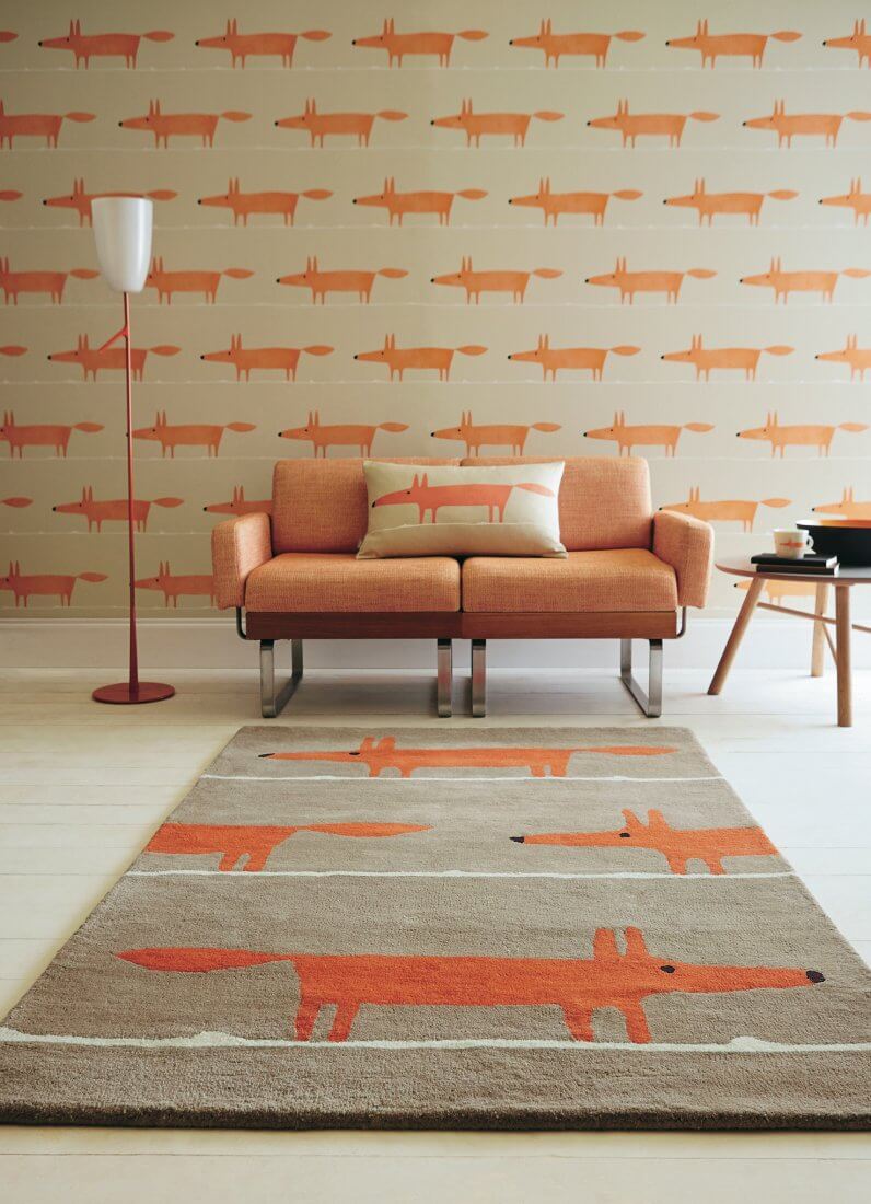 Fox Hand Tufted Rug