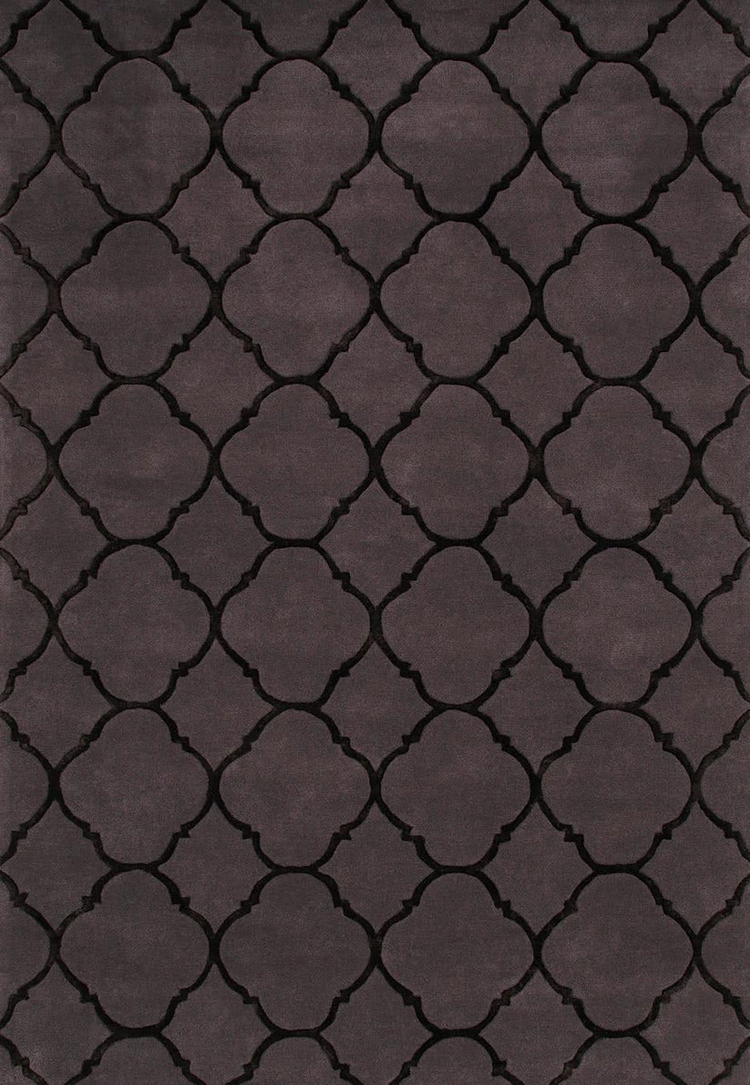 Istanbul Dark Grey Hand Tufted New Zealand Wool Rug