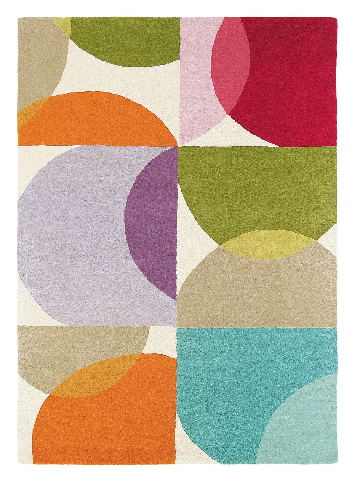 Multicolour Hand Tufted Rug