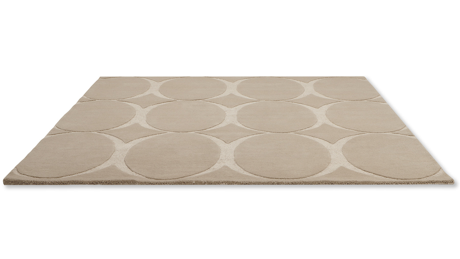 Renaissance Beige Hand Tufted Woolen Rug