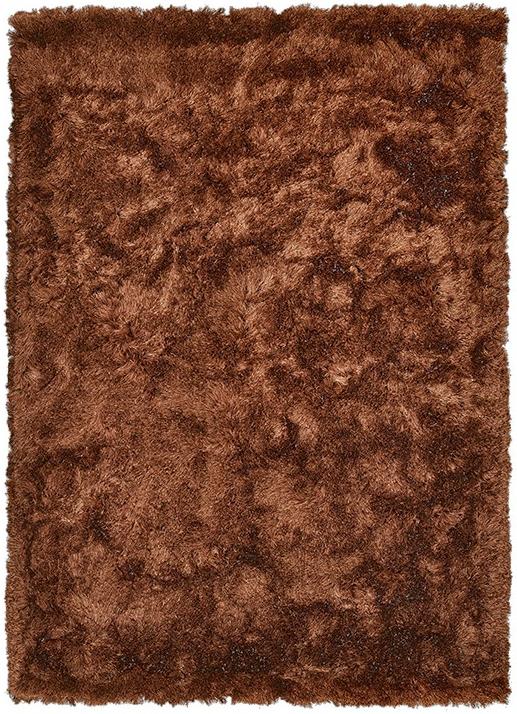 Bronze Handcrafted Microfiber Solid Super Soft Shaggy Carpet