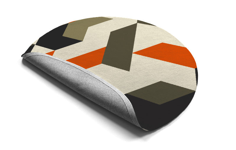 Subway  Hand Tufted Round Wool Rug