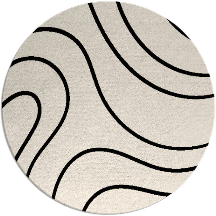 Noa  Hand Tufted Round Wool Rug