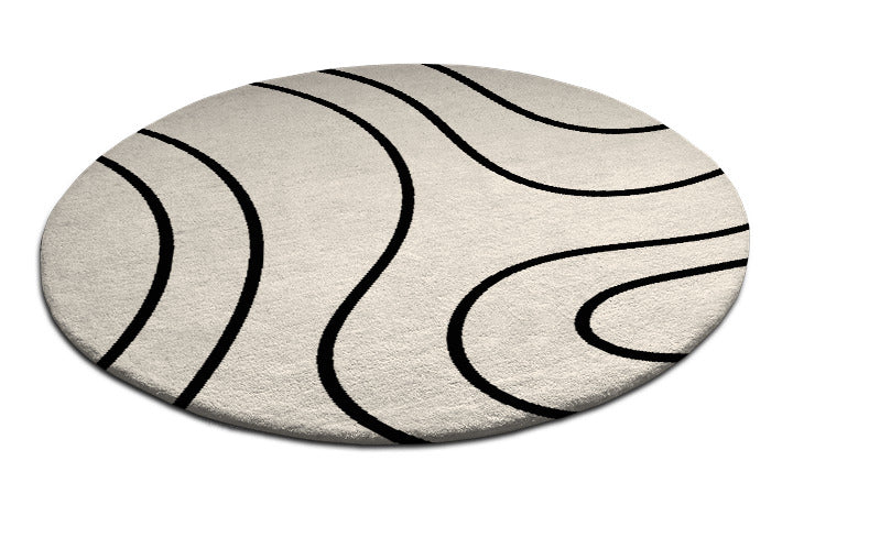 Noa  Hand Tufted Round Wool Rug