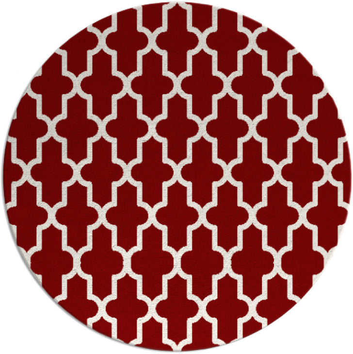 Anna  Hand Tufted Round Wool Rug