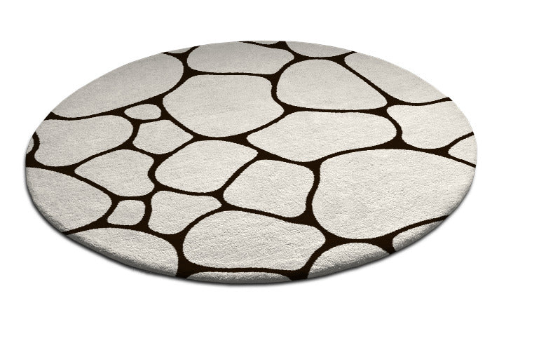 Caye  Hand Tufted Round Wool Rug