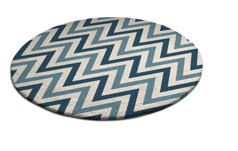 Mission  Hand Tufted Round Wool Rug