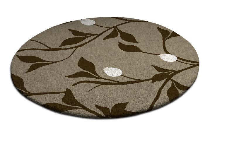 Springbud  Hand Tufted Round Wool Rug