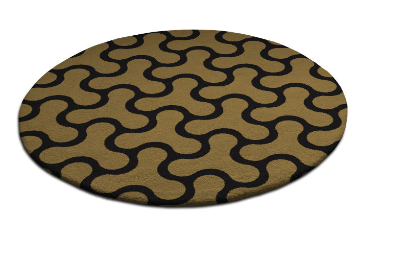 Stydd  Hand Tufted Round Wool Rug