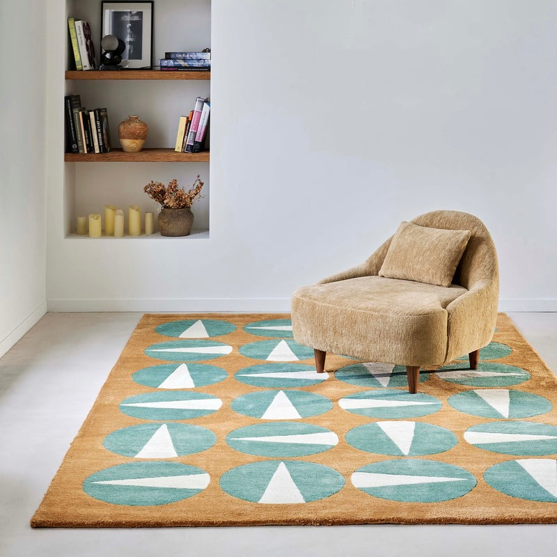 Rhythm Hand Tufted Wool Designer Carpet