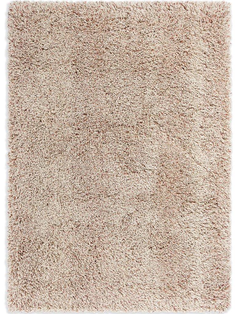 Beige Handcrafted Microfiber Solid Super Soft Shaggy Carpet